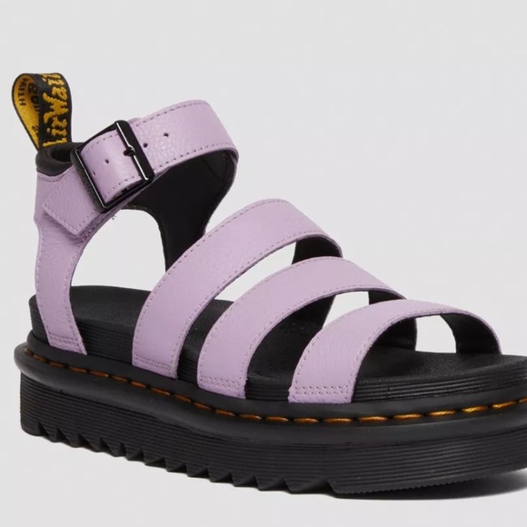 Dr Martens Blaire Sandals in Lilac Size 8 NEW - Picture 3 of 16